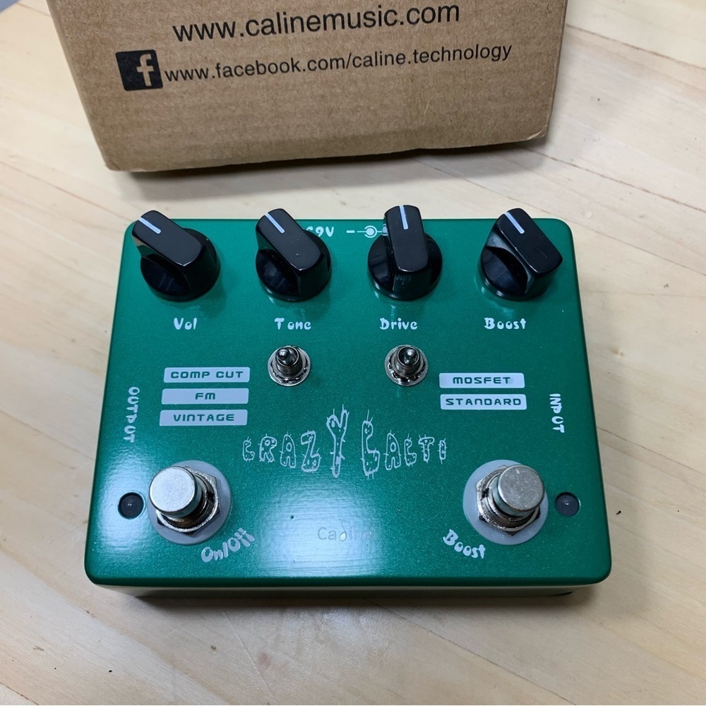 Caline CP-20 Crazy Cactus Overdrive Pedal Electric Guitar Effect Full Functions - Picture 10 of 10